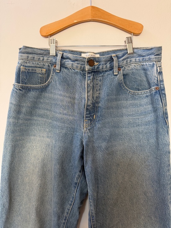 La Ligne Marilyn Mid-rise Barrel Leg Jean - Picture 2 of 4